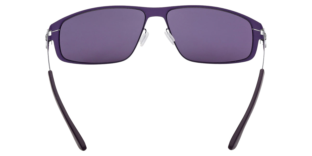 Ic! Berlin® SCOTT IC0063 20Y 63 - Fashion-Silver Crocus / Violet Sunglasses