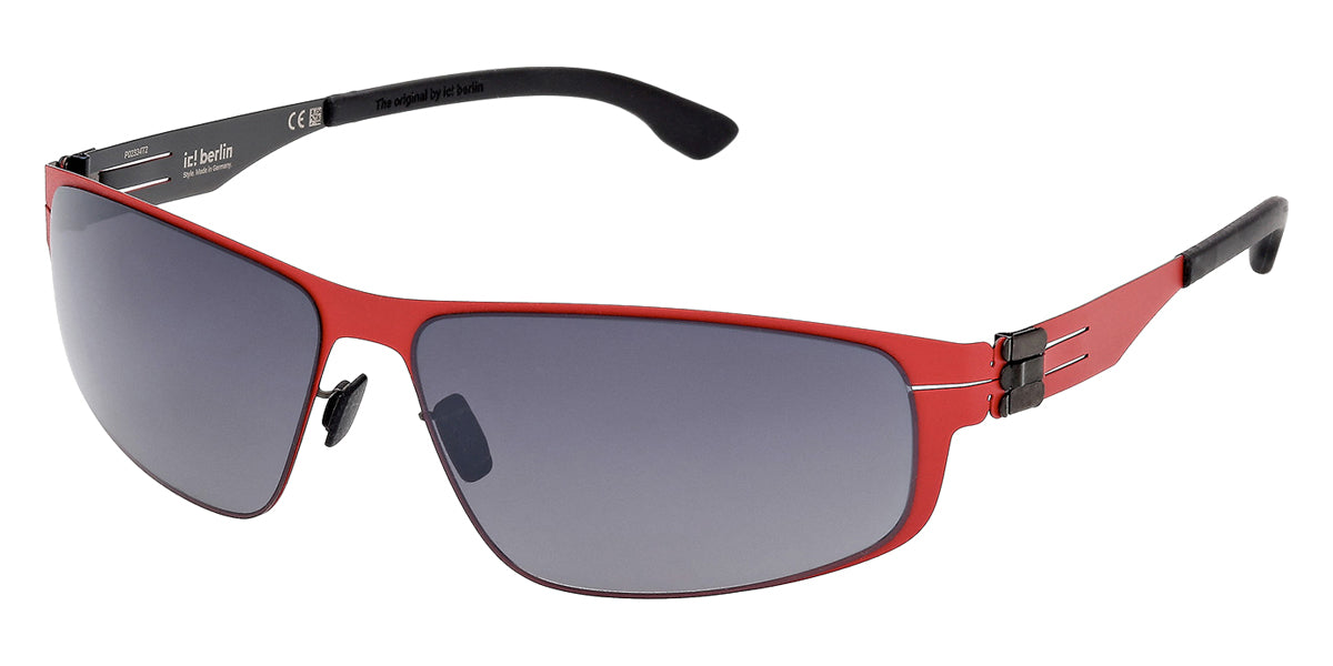 Ic! Berlin® SCOTT IC0063 68B 63 - Lava Gun-Metal Sunglasses