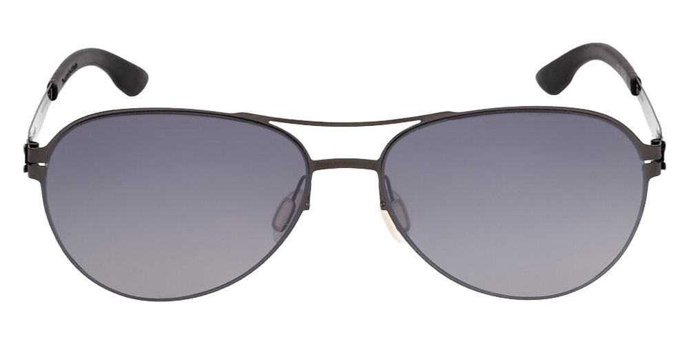 Ic! Berlin® Radi Sunglasses- 08B - Black/Horn / Black/Horn