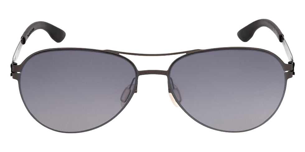 Ic! Berlin® Radi Sunglasses- 08B - Black/Horn / Black/Horn