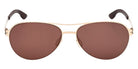 Ic! Berlin® Radi Sunglasses- 28R - Matte Sandblasted Dark Ruthenium / Matte Sandblasted Dark Ruthenium