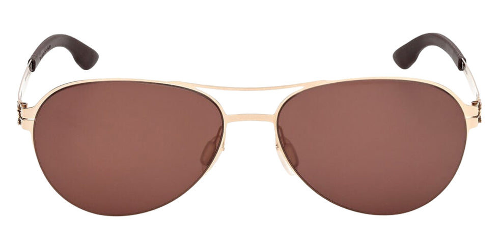 Ic! Berlin® Radi Sunglasses- 28R - Matte Sandblasted Dark Ruthenium / Matte Sandblasted Dark Ruthenium