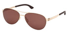 Ic! Berlin® Radi Sunglasses- 28R - Matte Sandblasted Dark Ruthenium / Matte Sandblasted Dark Ruthenium