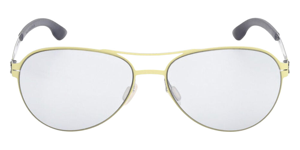 Ic! Berlin® Radi Sunglasses- 41A - Matte Palladium / Matte Palladium