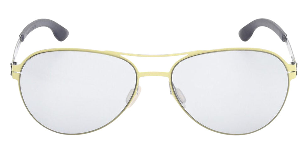 Ic! Berlin® Radi Sunglasses- 41A - Matte Palladium / Matte Palladium