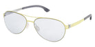 Ic! Berlin® Radi Sunglasses- 41A - Matte Palladium / Matte Palladium