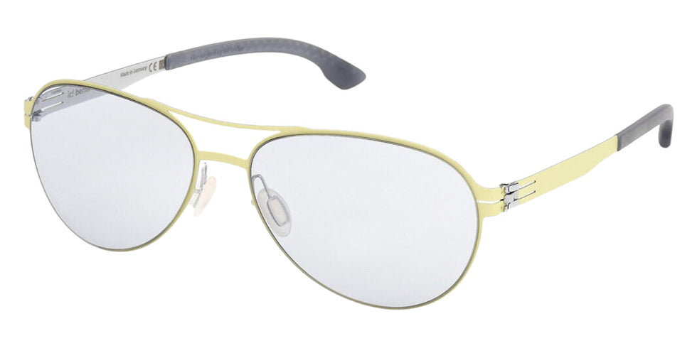 Ic! Berlin® Radi Sunglasses- 41A - Matte Palladium / Matte Palladium