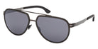 Ic! Berlin® RHENIUM Sunglasses - Black/Monocolor / Black/Horn