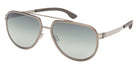 Ic! Berlin® RHENIUM Sunglasses - Matte Light Ruthenium / Matte Light Ruthenium