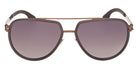 Ic! Berlin® RHENIUM Sunglasses - White/Texture / White/Havana