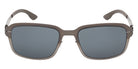 Ic! Berlin® JONTE Sunglasses - Matte Antiqued Dark Nickeltin / Matte Black