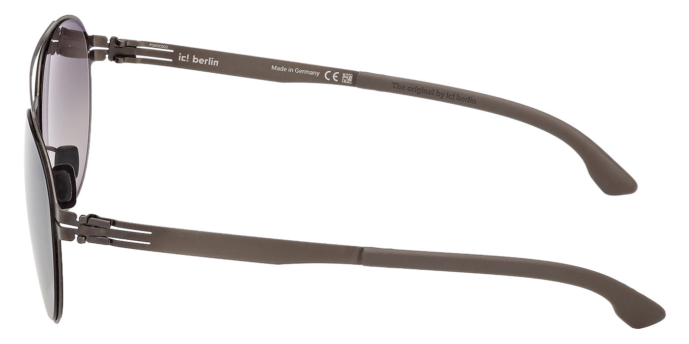 Ic! Berlin® LORIS Sunglasses - Matte Black / Matte Black