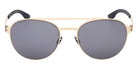 Ic! Berlin® LORIS Sunglasses - Matte Sandblasted Dark Ruthenium / Matte Sandblasted Dark Ruthenium