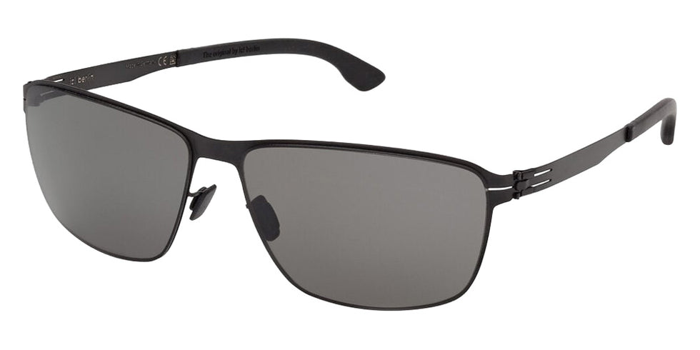 Ic! Berlin® Oli The 2nd Sunglasses- 02D - Matte Black / Matte Black