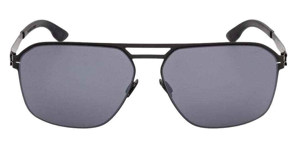 Ic! Berlin® Rasmus Sunglasses- 02A - Matte Black / Matte Black