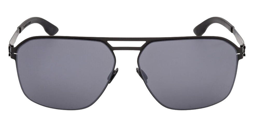 Ic! Berlin® Rasmus Sunglasses- 02A - Matte Black / Matte Black