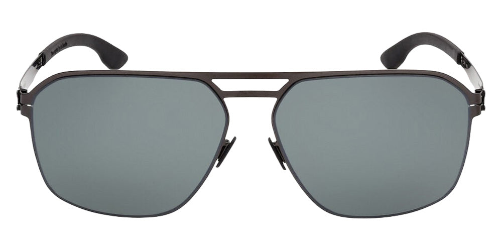 Ic! Berlin® Rasmus Sunglasses- 08R - Black/Horn / Black/Horn