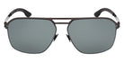 Ic! Berlin® Rasmus Sunglasses- 08R - Black/Horn / Black/Horn