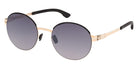 Ic! Berlin® Pina Sunglasses- 05B - Black/Monocolor / Matte Sandblasted Dark Ruthenium