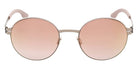 Ic! Berlin® Pina Sunglasses- 59F - Grey/Striped / Matte Light Ruthenium