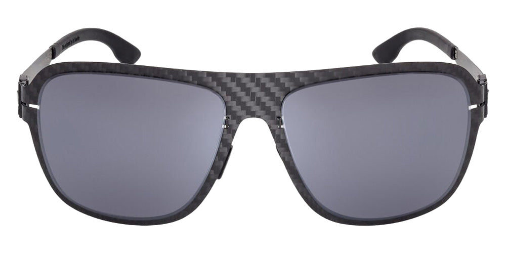 Ic! Berlin® Flx_S07 Sunglasses- 02A - Matte Black / Matte Black