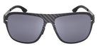 Ic! Berlin® Flx_S07 Sunglasses- 02A - Matte Black / Matte Black