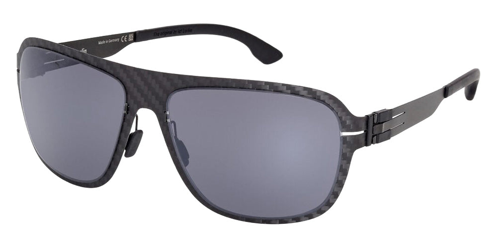 Ic! Berlin® Flx_S07 Sunglasses- 02A - Matte Black / Matte Black