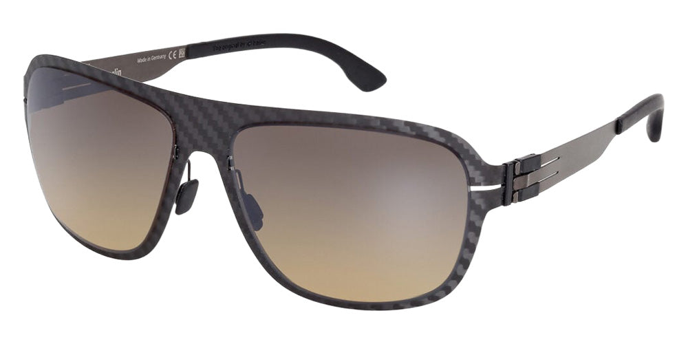 Ic! Berlin® Flx_S07 Sunglasses- 02R - Matte Black / Matte Black