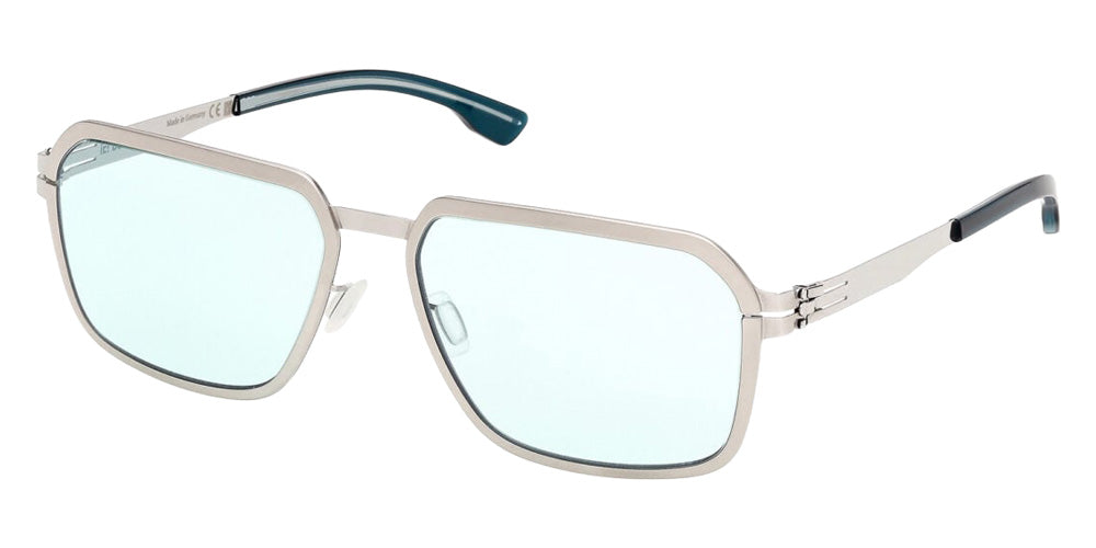 Ic! Berlin® Xenon Sunglasses- 15V - Shiny Satin Gunmetal / Matte Antiqued Gunmetal