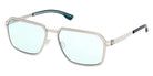 Ic! Berlin® Xenon Sunglasses- 15V - Shiny Satin Gunmetal / Matte Antiqued Gunmetal