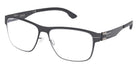 Ic! Berlin® BERT IC5157 002 56 - 002 - Matte Black/Matte Black Eyeglasses
