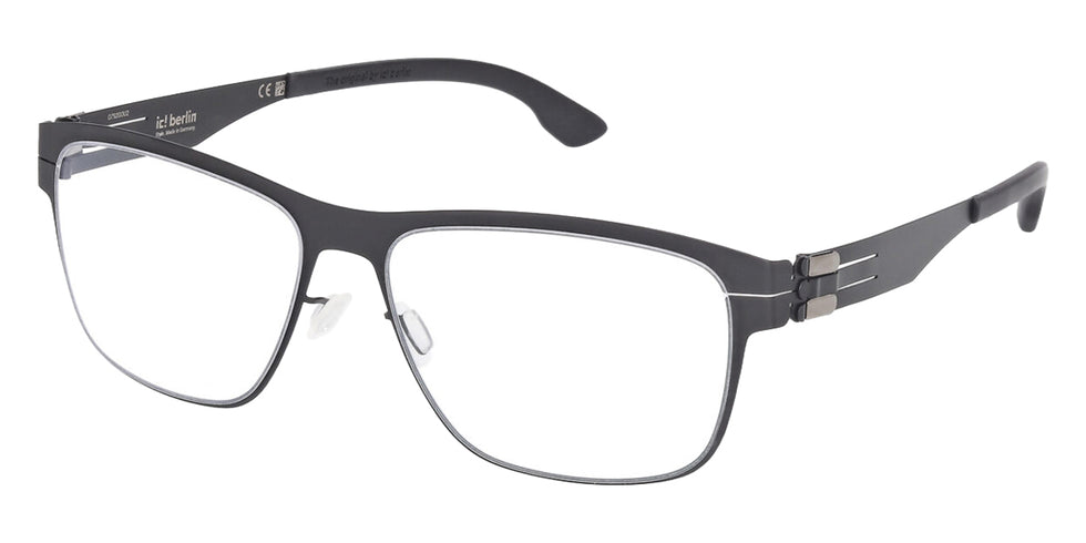 Ic! Berlin® BERT IC5157 002 56 - 002 - Matte Black/Matte Black Eyeglasses