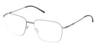 Ic! Berlin® PAL IC5158 020 54 - 020 - Grey/Monocolor/Matte Sandblasted Light Ruthenium Eyeglasses