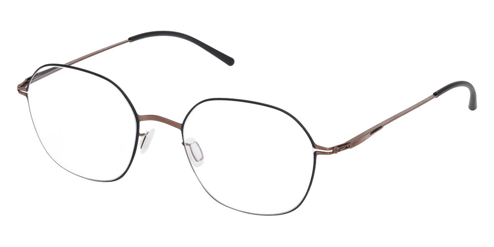 Ic! Berlin® VIN IC5159 005 51 - 005 - Black/Monocolor/Shiny Light Red Eyeglasses