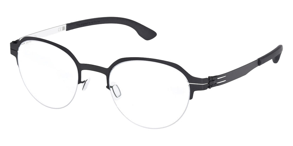 Ic! Berlin® ARI SMALL IC5161 004 47 - 004 - Black/White/Black/White Eyeglasses