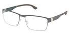 Ic! Berlin® HANIA L LARGE IC5163 009 59 - 009 - Matte Gunmetal/Matte Gunmetal Eyeglasses