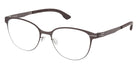Ic! Berlin® LAURA IC5164 049 51 - 049 - Matte Dark Brown/Matte Dark Brown Eyeglasses