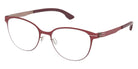 Ic! Berlin® LAURA IC5164 068 51 - 068 - Red/Monocolor/Red/Monocolor Eyeglasses