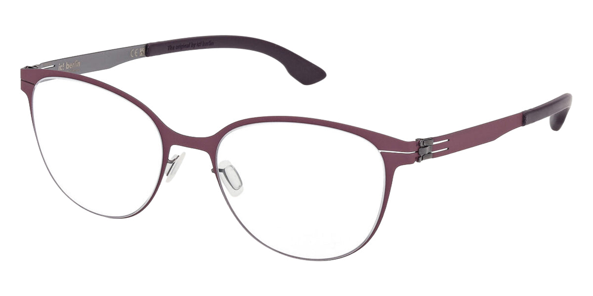 Ic! Berlin® LAURA IC5164 071 51 - 071 - Bordeaux/Monocolor/Bordeaux/Monocolor Eyeglasses