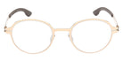 Ic! Berlin® Kleo Eyeglasses- 028 - Matte Sandblasted Dark Ruthenium / Matte Sandblasted Dark Ruthenium