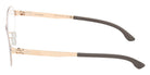 Ic! Berlin® Kleo Eyeglasses- 028 - Matte Sandblasted Dark Ruthenium / Matte Sandblasted Dark Ruthenium