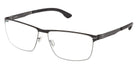 Ic! Berlin® SVEN H. LARGE Eyeglasses - Matte Black / Matte Black