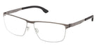 Ic! Berlin® SVEN H. LARGE Eyeglasses - Matte Black
