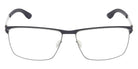 Ic! Berlin® SVEN H. LARGE Eyeglasses - Matte Rose Gold / Shiny Satin Gunmetal