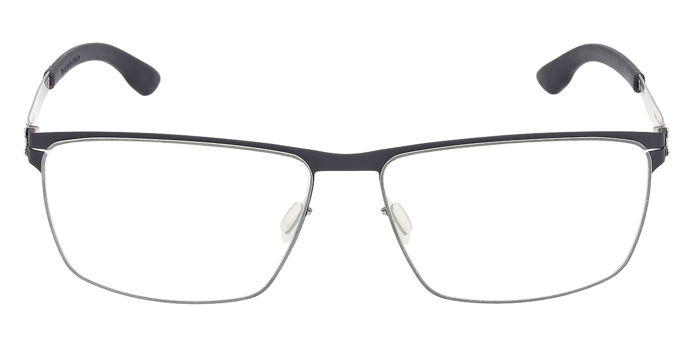 Ic! Berlin® SVEN H. LARGE Eyeglasses - Matte Rose Gold / Shiny Satin Gunmetal