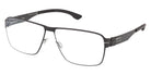 Ic! Berlin® THORSTI S. LARGE Eyeglasses - Matte Black / Matte Black