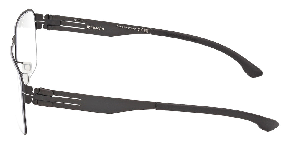 Ic! Berlin® THORSTI S. LARGE Eyeglasses - Matte Black / Matte Black
