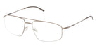 Ic! Berlin® VIK Eyeglasses - Matte Sandblasted Light Ruthenium / Matte Sandblasted Light Ruthenium