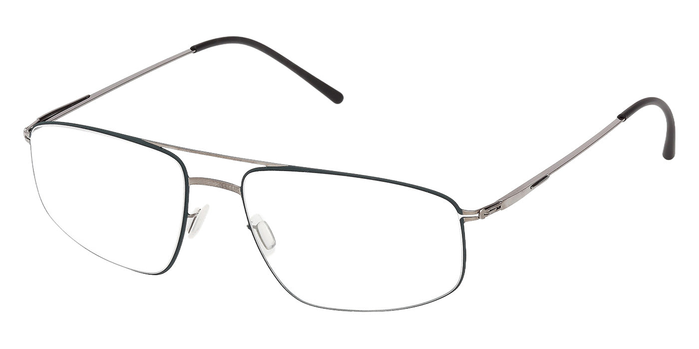 Ic! Berlin® VIK Eyeglasses - Matte Palladium / Matte Black