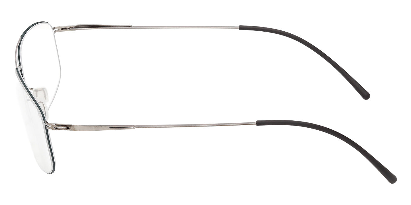 Ic! Berlin® VIK Eyeglasses - Matte Palladium / Matte Black